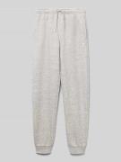 Sweatpants met logo en elastische band