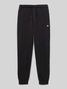 Sweatpants met logo en elastische band