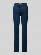 Super slim fit jeans met steekzakken, model 'Laura Glam'