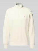 Sweatshirt met labelstitching