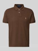 Poloshirt met labelstitching