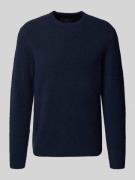 Loose fit gebreide pullover met wol, model 'BLASIMON'