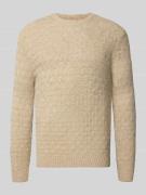 Regular fit gebreide pullover met wol, model 'BLASIMON'