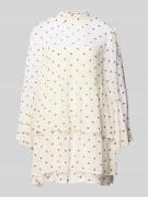 Mini-jurk van viscose met volants, model 'Lavinia'