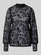 Blouseshirt van kant, model 'ALGEA'