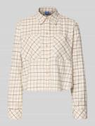 Comfort fit overhemdblouse van puur katoen, model 'EBITANA_B'