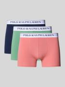 Boxershort met elastische band met logo in een set van 3 stuks