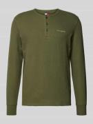 Regular fit shirt met lange mouwen van puur katoen