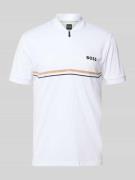 Slim fit poloshirt met logoprint, model 'TOC SPIN BODYMAPP 1027'