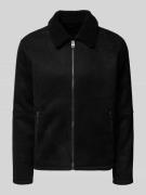 Regular fit bomberjack met kraag van imitatiebont, model 'ROYCE'