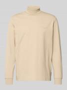 Relaxed fit shirt met lange mouwen van katoenmix