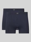 Boxershorts van jersey in een set van 2 stuks