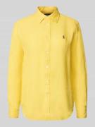 Overhemdblouse van zuiver linnen