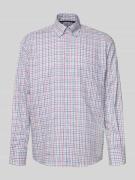 Comfort fit zakelijk overhemd van katoen met button-downkraag