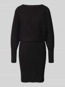 Gebreide jurk van viscosemix