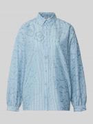 Overhemdblouse met knoopsluiting