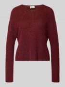 Gebreide pullover met ronde hals, model 'IMENY'