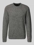 Loose fit gebreide pullover met wol, model 'BLASIMON'