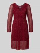 Mini-jurk met V-hals