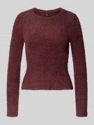 Slim fit gebreide pullover, model 'VIOLA'