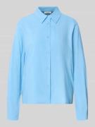 Regular fit overhemdblouse van pure viscose