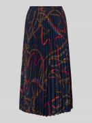 Midirok met plissévouwen