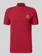 Regular fit poloshirt van puur katoen, model 'QIANG'