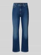 Feminine fit jeans in verkorte pasvorm