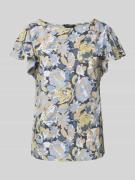 T-shirt met boothals, model 'EDBERT'