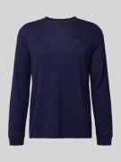 Regular fit shirt met lange mouwen van katoenmix, model 'AUSTIN'