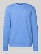Regular fit sweatshirt van katoenmix