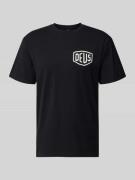 T-shirt met logo en ronde hals