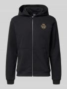 Regular fit sweatjack van puur katoen, model 'ZIXI_CNY'