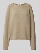 Gebreide pullover met ronde hals, model 'ALAMO'