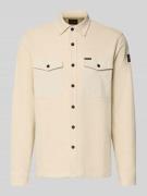 Regular fit overhemdjack met borstzakken