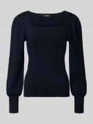 Gebreide pullover met pofmouwen, model 'DIEKA'