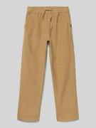 Corduroy broek met elastische band, model 'TAXER'