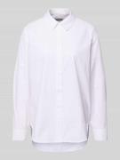 Relaxed fit overhemdblouse van puur katoen, model 'JAMBERS'