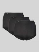 Slip met labeldetail en elastische band in een set van 3 stuks