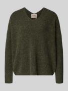 Oversized gebreide pullover van een mix van wol en alpaca, model 'THOR...