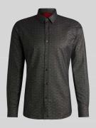 Super slim fit zakelijk overhemd van katoenmix, model 'ELISHA02'