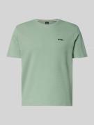 Regular fit T-shirt van katoenmix