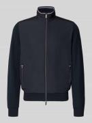 Sweatjack met opstaande kraag