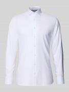 Super slim fit zakelijk overhemd van twill