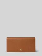 Portemonnee met labeldetail