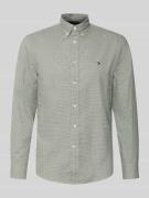 Slim fit vrijetijdsoverhemd van puur katoen