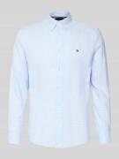 Slim fit vrijetijdsoverhemd van puur katoen