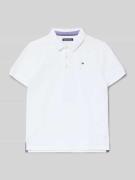 Poloshirt met geborduurd logo