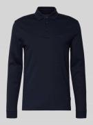 Poloshirt met labelopschrift