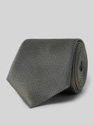 Stropdas van zijde met structuurmotief (6 cm)